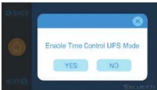 BLUETTI AC300 - Mode « time control UPS » (contrôle du temps ASI) - 1