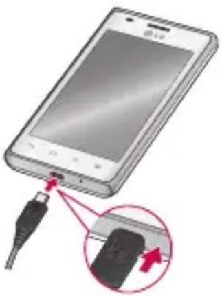 LG Optimus L5 Dual - Chargement de la batterie - 1