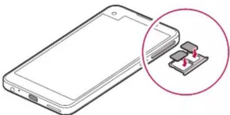 LG X Screen Dual - Installing the SIM card - 3