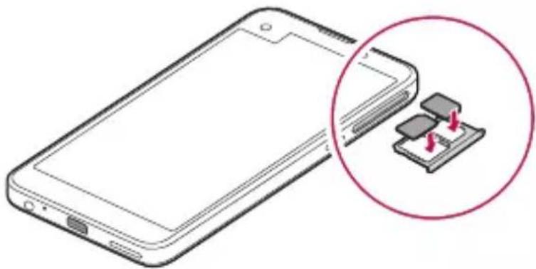 LG X Screen Dual - Instalar o cartão SIM - 3