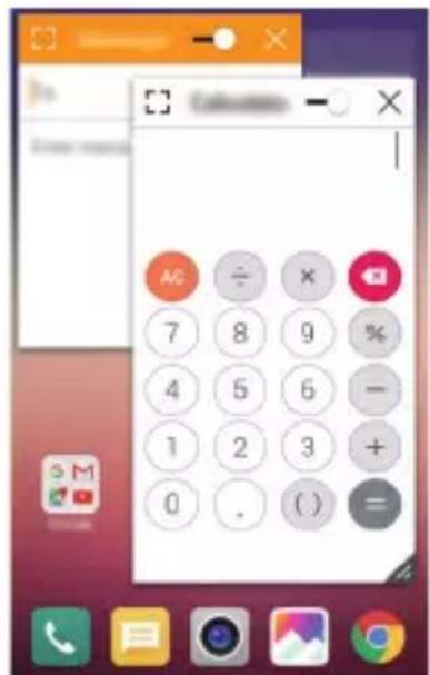 LG X Screen Dual - QSlide. - 2