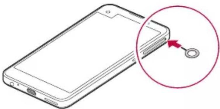 LG X Screen Dual - Installation de la carte SIM - 1