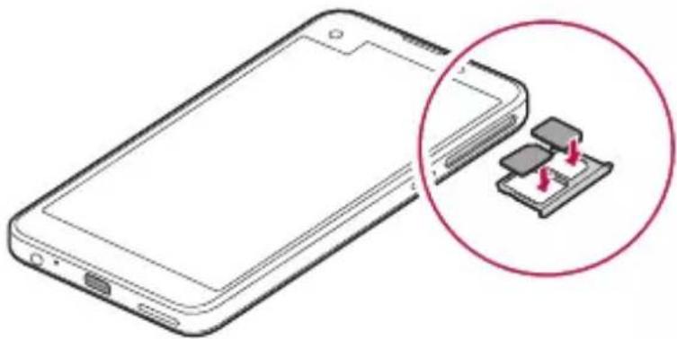 LG X Screen Dual - Installation de la carte SIM - 2