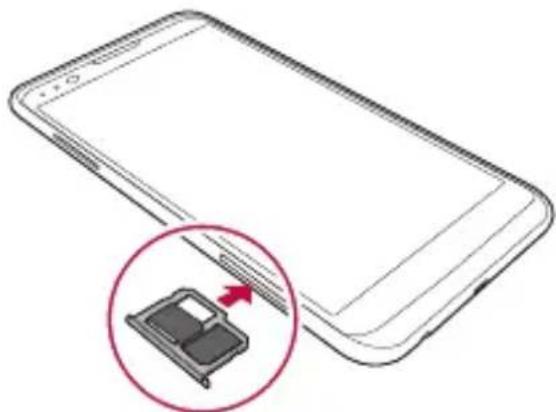 LG X Power Dual - Installation de la carte SIM - 5