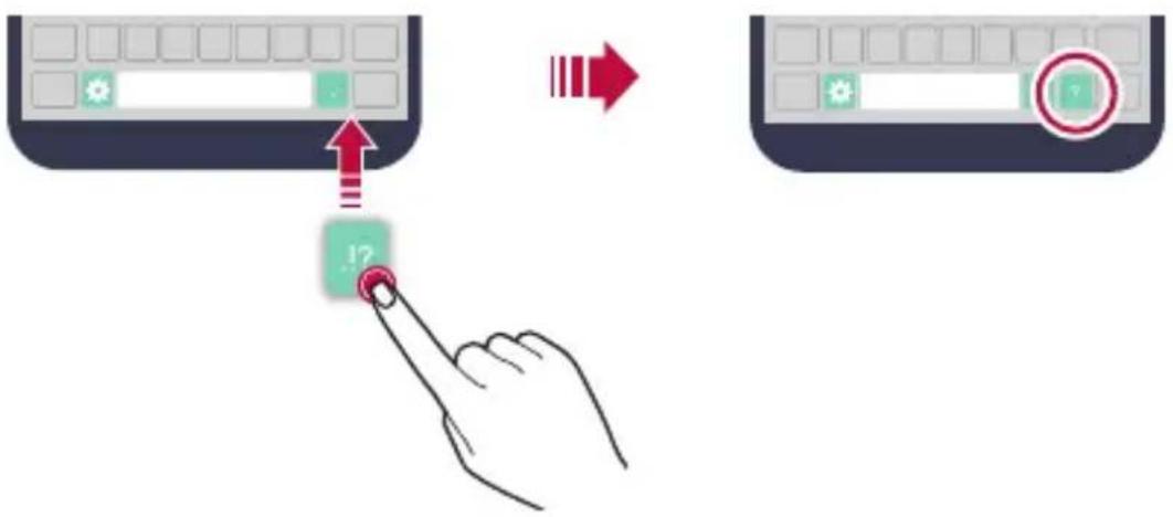 LG X Power Dual - Modification de l'arrangement QWERTY - 1