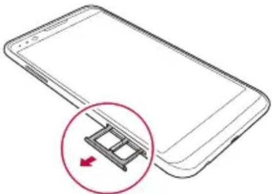 LG X Power Dual - Installation de la carte SIM - 2