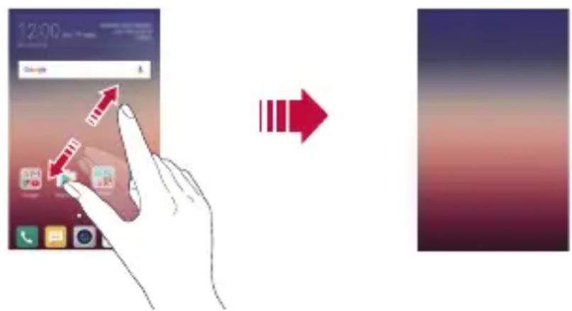 LG X Power Dual - Visualisation du thème d'arrière-plan - 1