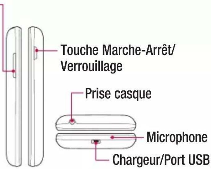 LG Optimus L4 Dual - Touches de volume - 1
