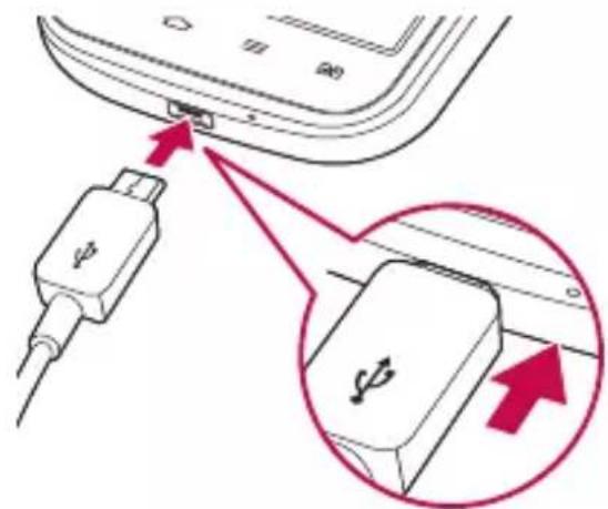LG Optimus L4 Dual - Charging the phone - 1