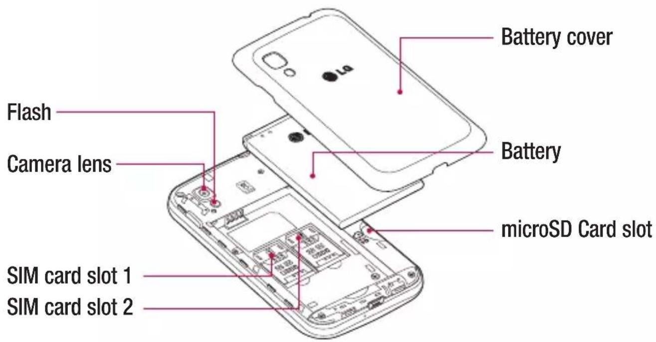 LG Optimus L4 Dual - Volume keys - 2