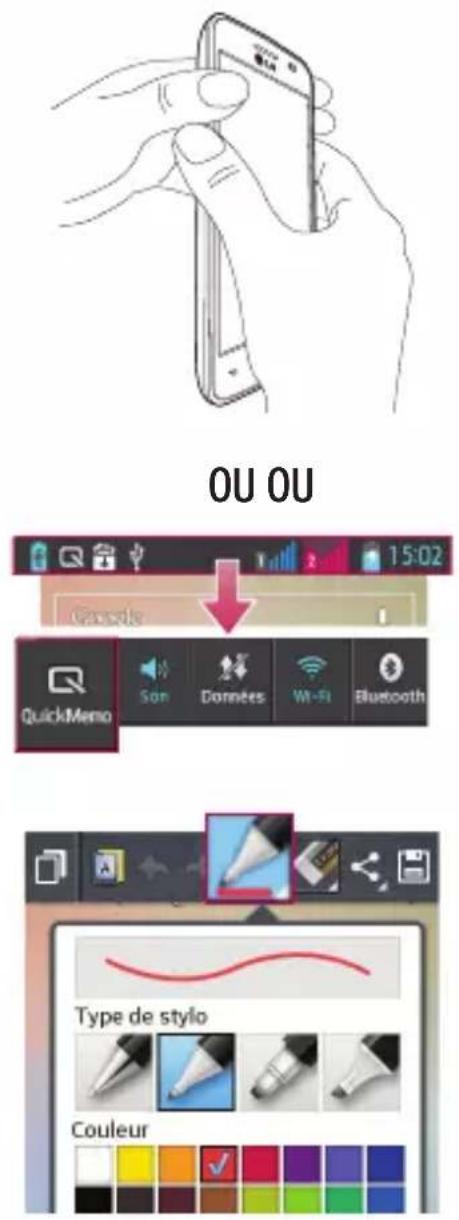 LG Optimus L4 Dual - Fonction QuickMemo - 1