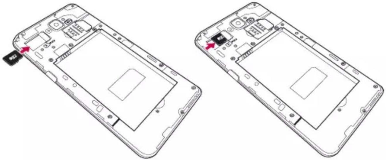 LG G Pro Lite Dual - To safely remove the memory card: - 1