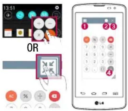 LG L Bello Dual - QSlide - 1