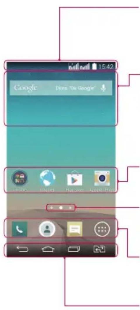 LG L Bello Dual - Écran d'accueil - 1