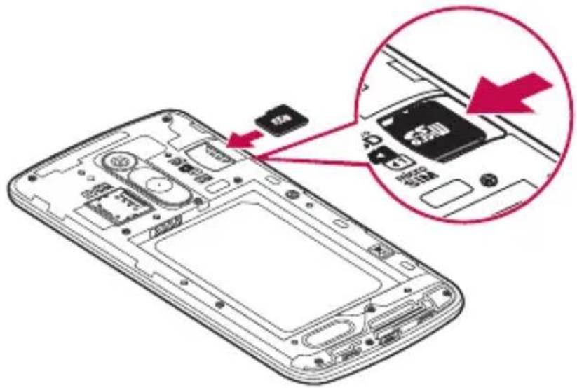 LG L Bello Dual - To safely remove the memory card: - 1