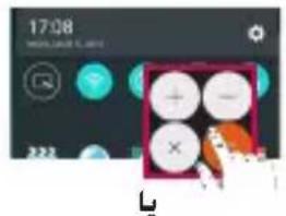 LG G3s Dual - QSlide برنامههای - 4