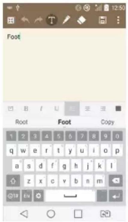 LG G3s Dual - Smart Keyboard - 1