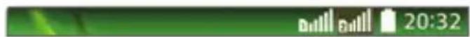 LG G2 Mini Dual - Indicator icons on the Status Bar - 1