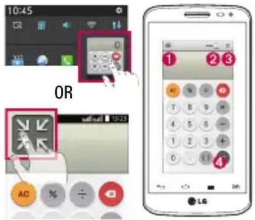 LG G2 Mini Dual - QSlide - 1
