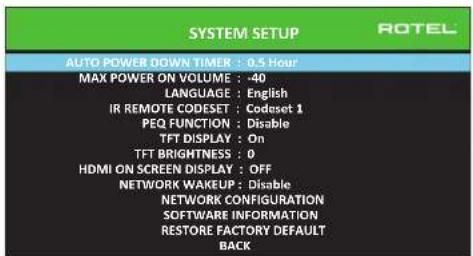 ROTEL RSP1582 - Pa3nHbIe HacTpoKn - 1