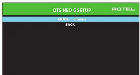 ROTEL RSP1582 - DTS Neo:6 - 1