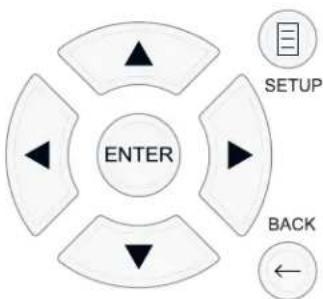 ROTEL RSP1582 - Touches de navigation - 1