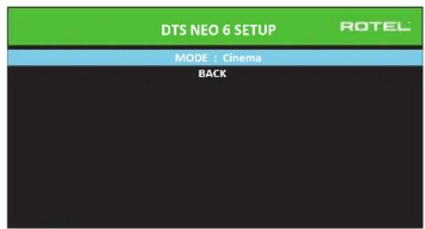ROTEL RSP1582 - DTS Neo:6 - 1