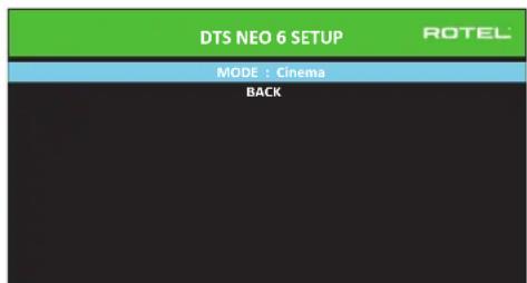 ROTEL RSP1582 - DTS Neo:6 - 1