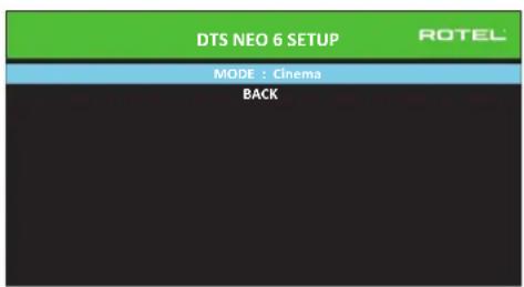 ROTEL RSP1582 - DTS Neo:6 - 1