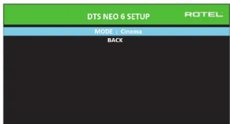 ROTEL RSP1582 - DTS Neo:6 - 1