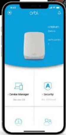 NETGEAR Orbi RBK763s - Application on Orbi - 2