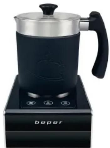 Beper BC.040N - Magnetic Automatic Milk Frother - 1