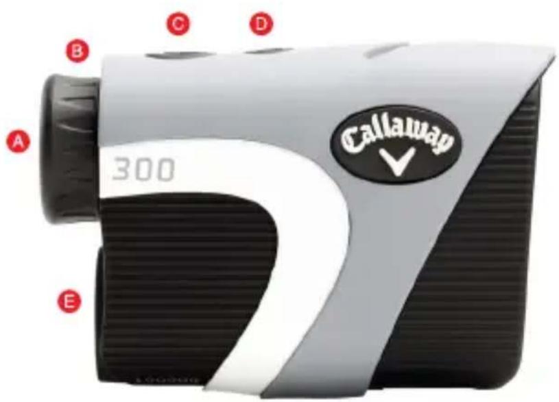 Callaway C70112 - ENTFERNUNGSMESSERDIAGRAMM - 1