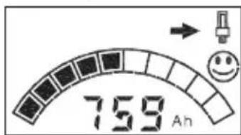 STECA PR 1515 - Ampèreheuremetre : décharge de la batterie - 1