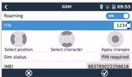 VICTRON ENERGY GX GSM - Configuration - 2