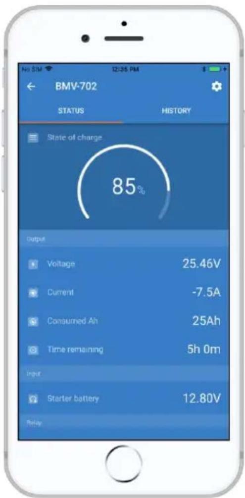 VICTRON ENERGY BMV700 - BMV-712 Smart : - 1