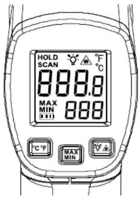 Beha-Amprobe IR710EUR - Temperaturmessung - 1