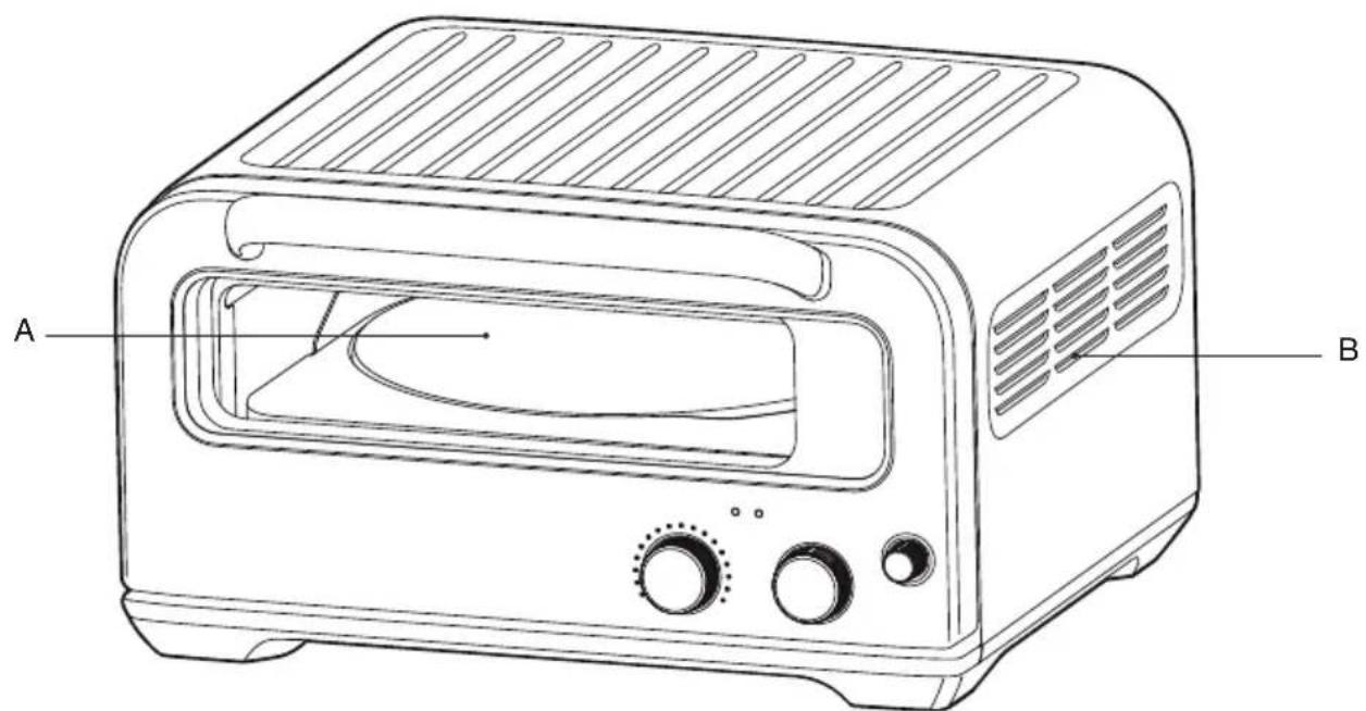 SAGE the Smart Oven Pizzaiolo SPZ820 - Composants - 1