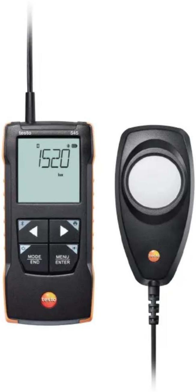 Testo 545 - Testo 545 – Luxmètre numérique 0560 1545 - 1