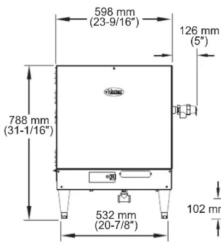 Hatco C12 - Dimensions — Série « S » Imperial - 1