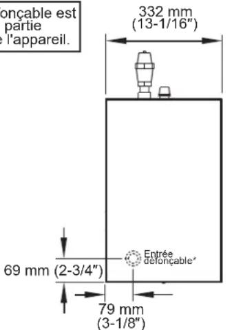 Hatco C12 - Dimensions — Série « C » Compact 4 à 18 kW - 3