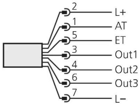 IFM OD5005 - Anschluß • connection • raccordement - 2