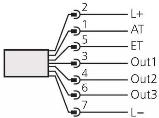 IFM OD5007 - Anschluß · connection · raccordement - 1