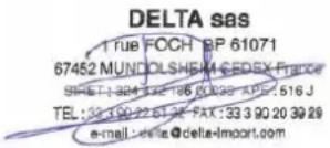 LIVOO TEC620 - We, DELTA, BP61071, 67452 Mundolsheim – France - 1