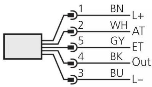 IFM OD5014 - Anschluß • connection • raccordement - 1