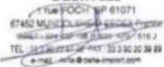 LIVOO TEC619 - Declaration EU de conformite - 2