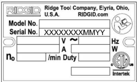 RIDGID HC450 - Стандартные принадлежности - 1