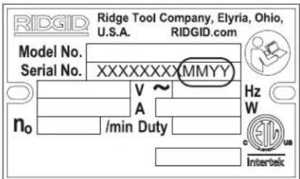 RIDGID HC450 - Standard Equipment - 1