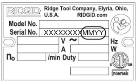 RIDGID HC450 - Equipements de base - 1