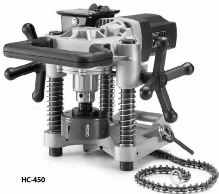 RIDGID HC450 - Elektrische Lochsägen - 1